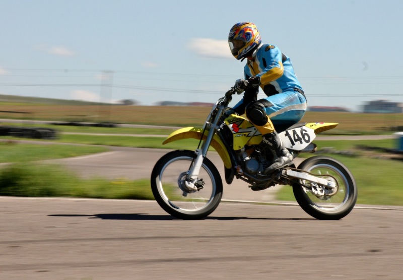Motard racing motorcycle 2