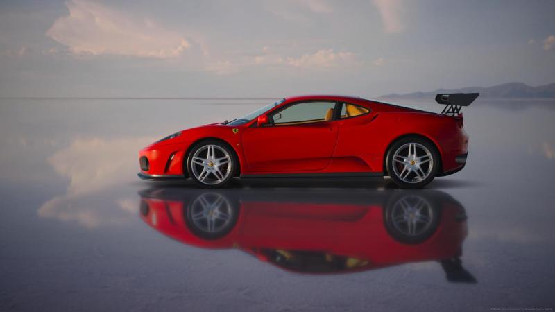Ferrari F430 reflections